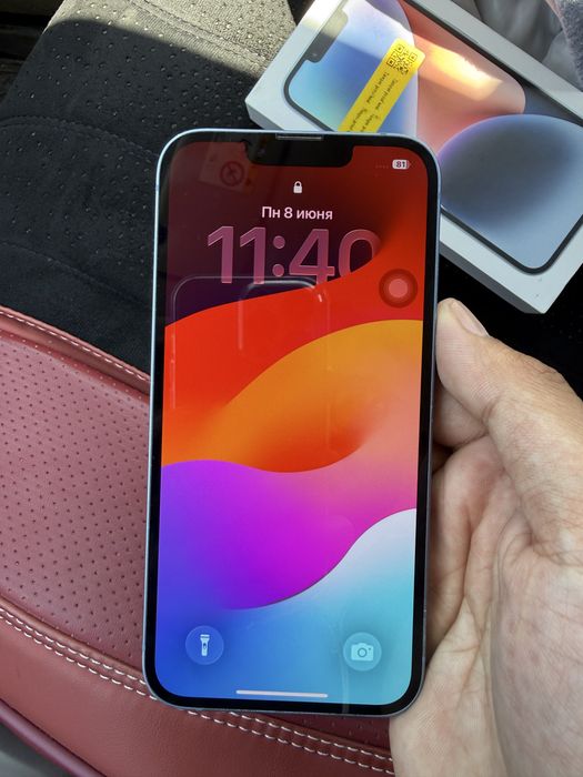 Iphone 14 синий цвет