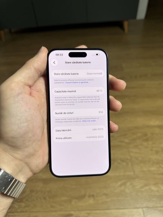 iPhone 15 Pro 256gb Negru