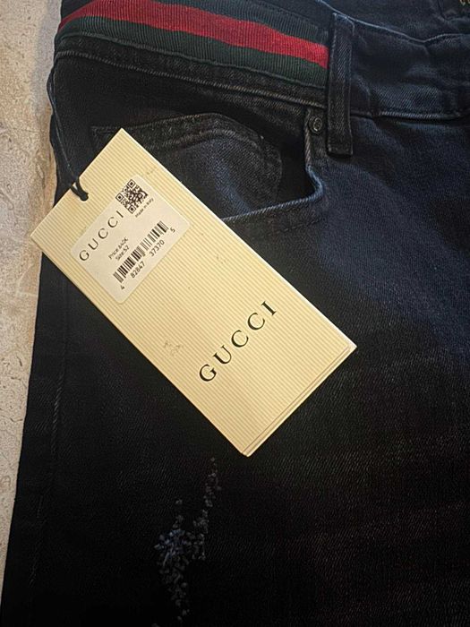 Gucci-Автентични чисто нови мъжки дънки М