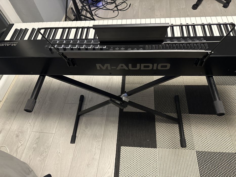 M-audio Hammer 88 Pro+stativ Claviatura midi