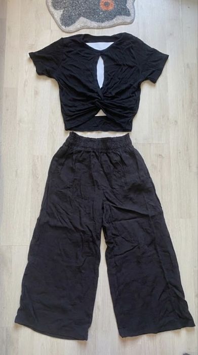 Set dama tricou si pantaloni de vara
