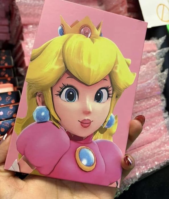 Палитра с детски гримове Принцеса Праскова от Супер Марио/Прасковка