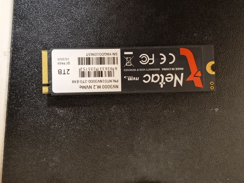 Vând SSD Netac NV3000 2TB 2280 Nvme M2 Nou