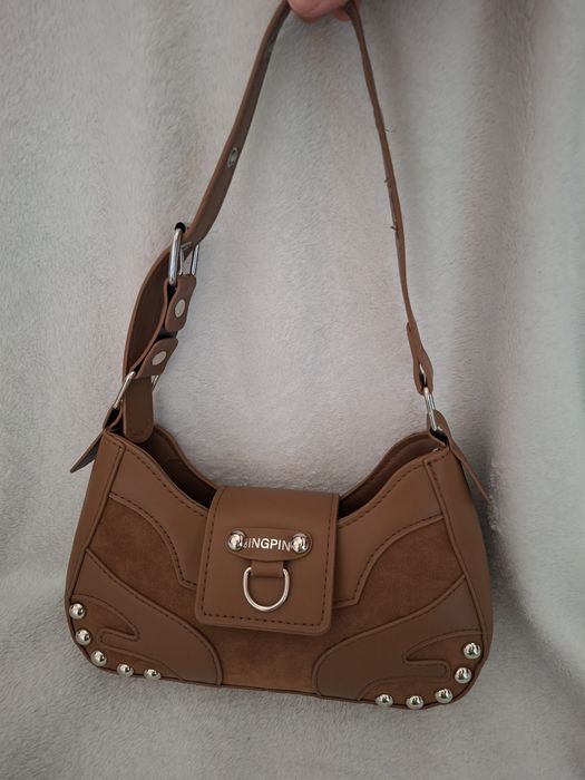 Сумка, эко кожа и замш