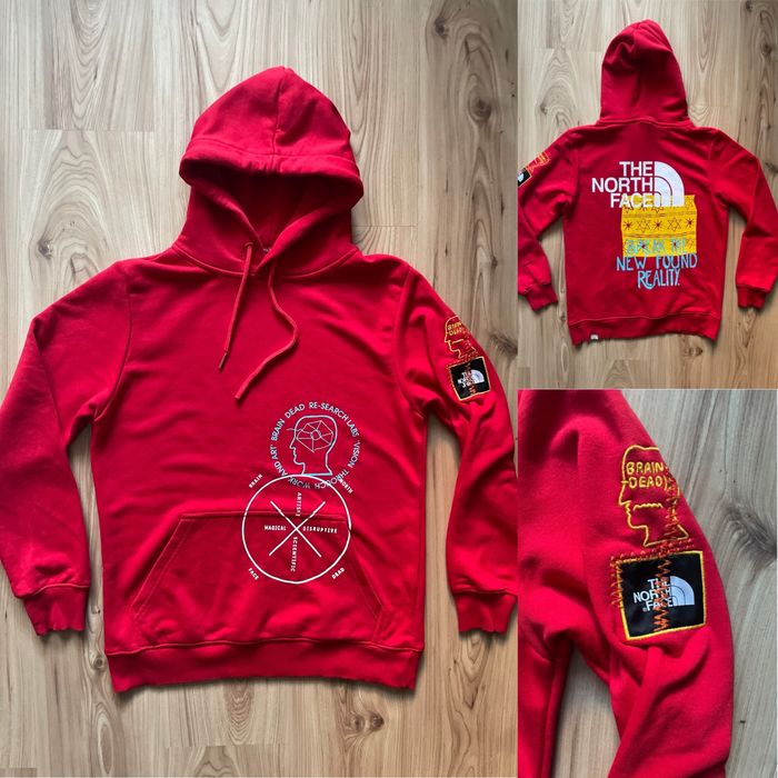The North Face х BRAIN DEAD hoodie/мъжки суичър/худи M