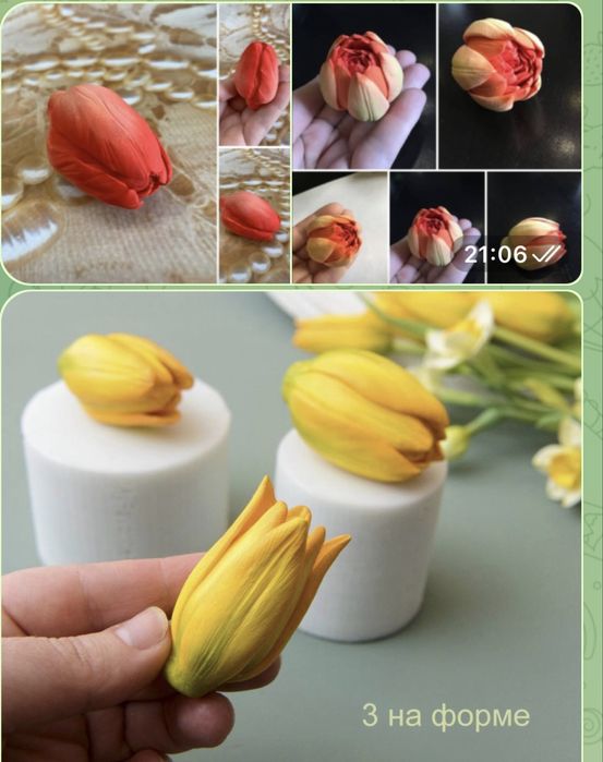 Силиконы формы для мыла и свечей