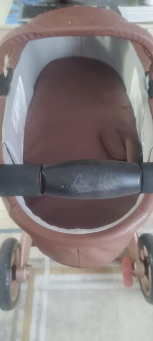 Продам коляска экокожа отличное состояние