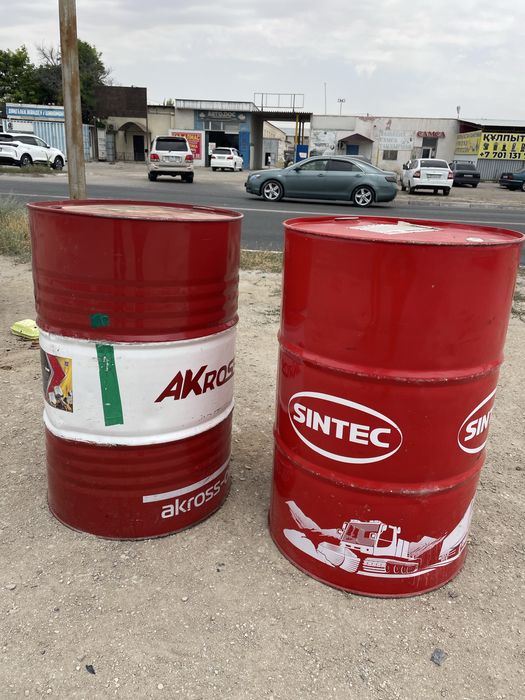 Масло отработка бочка