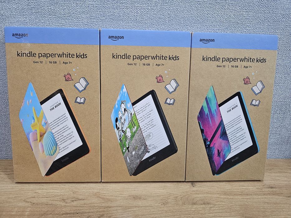 Электронная книга Kindle Paperwhite 12 Gen, версия 2024, 16Gb