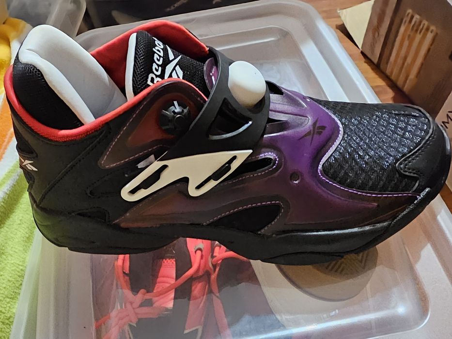 Reebok Pump Court /Purple 'Black' FX9927 ЕU 40 стелка 25.5 сантиметра