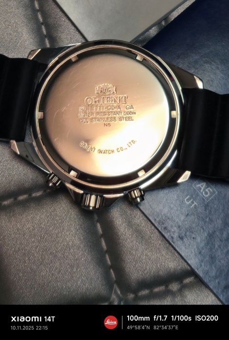 ORIENT CAPTAIN. 200M.Дайверы с хронометром от ORIENT