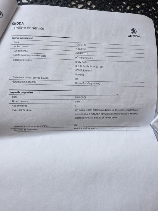 Skoda Octavia 1.6 TDI 105 CP – economică, întreținută, ideală familie/navetă