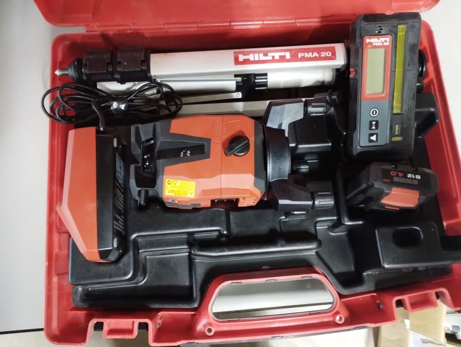 Laser hilti ;pr 30 hvs,pr 3 hvsg,pr 40,pr 2-hs,pr 4.