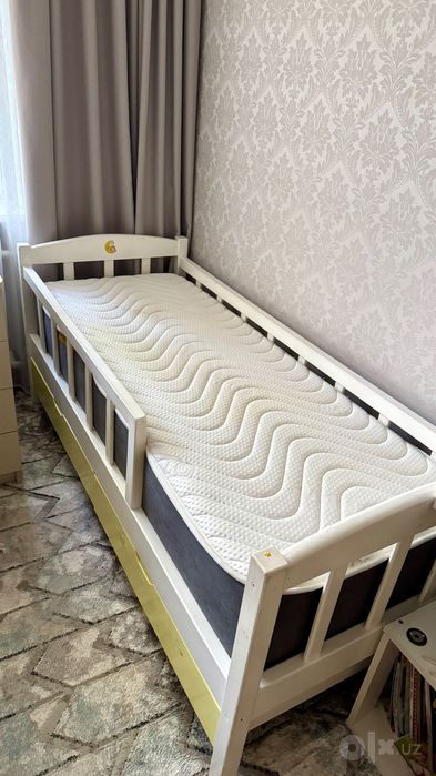 Детская кровать с ортопедическим матрасом от Sleep VIP