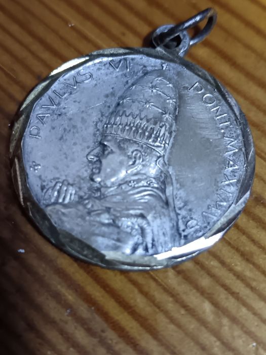 Medalion papa  paulus VI anul 1975