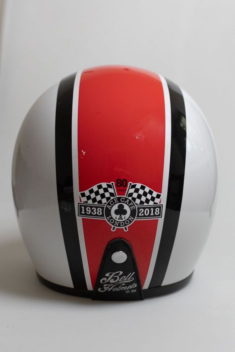 Casca moto open face ediție limitată Bell Custom 500 Special Edition Ace Cafe London