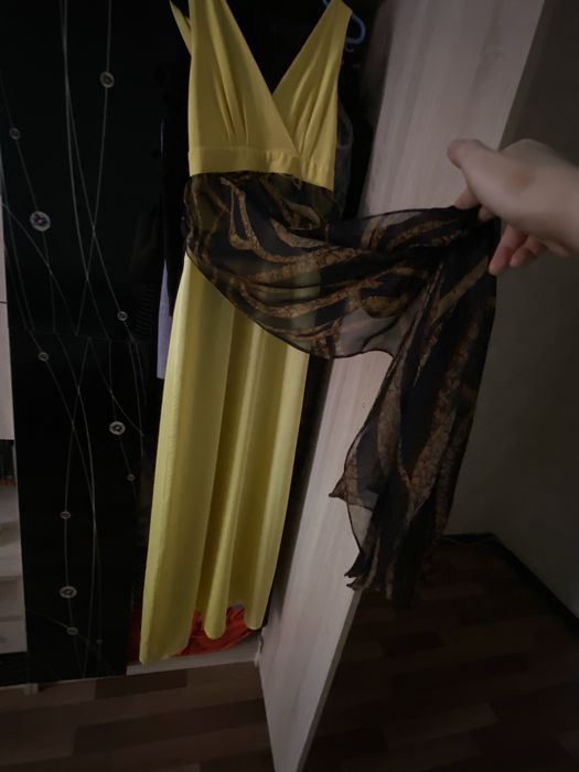 Платье многослойное