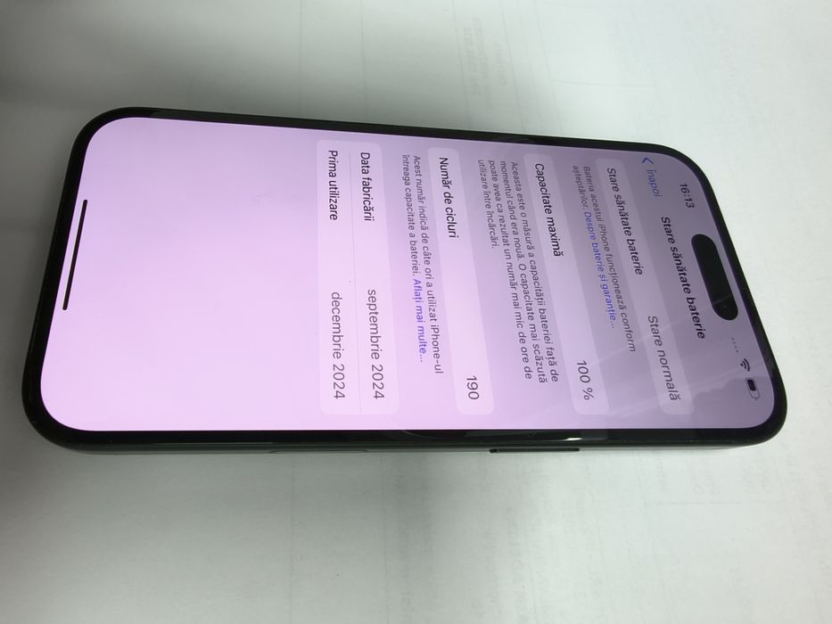iPhone 16 /128 GB /Bateria 100
