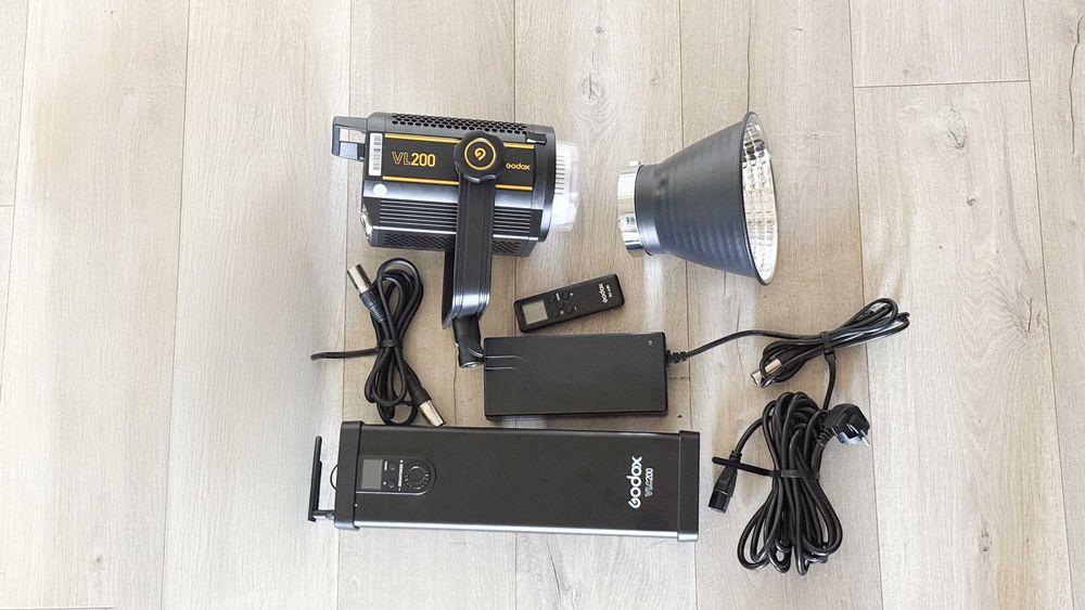 Godox VL200 lampa led temperatura 5600K