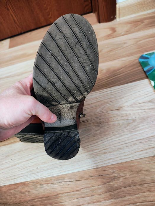 Ghete botine piele nr 38 fete