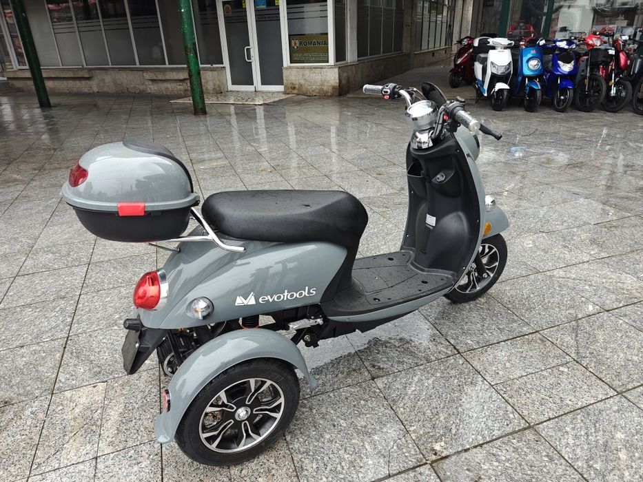 Tricicleta Electrica Fara Permis, 2 locuri, Motor 800W, 60V -20 Amperi