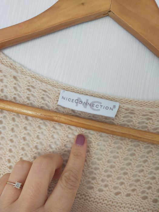 Cardigan lână+cașmir, S, Nice Connection