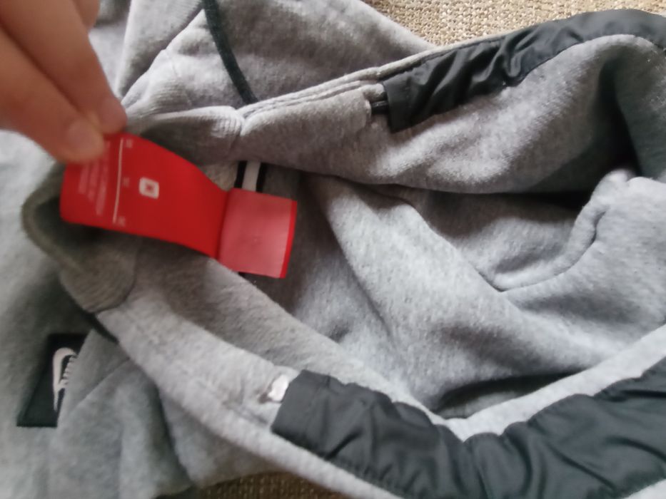Nike hoodie-сиво, мъжко