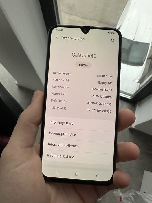 Samsung Galaxy A40 -64GB