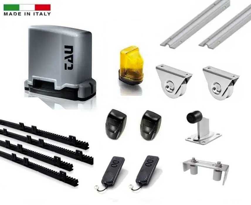 Kit complet poarta culisanta cu automatizare TAU 500+ set feronerie