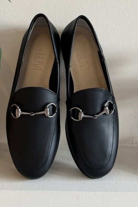 Кожанные лоферы Турция