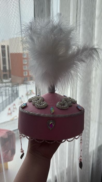 Платье вместе с тюбетейкой