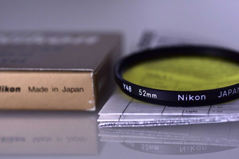 Filtru Y48 52mm original Nikon