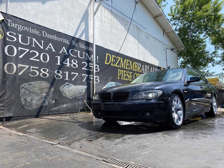 Dezmembrez bmw 745D 740D e65 facelift m67 4.4 v8/bara fata e65/far/