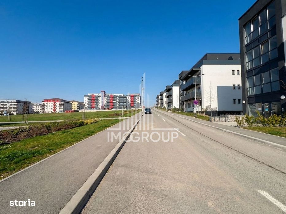 0% Teren 873 mp Baciu – ideal 2 case sau duplex | Front 17 m |