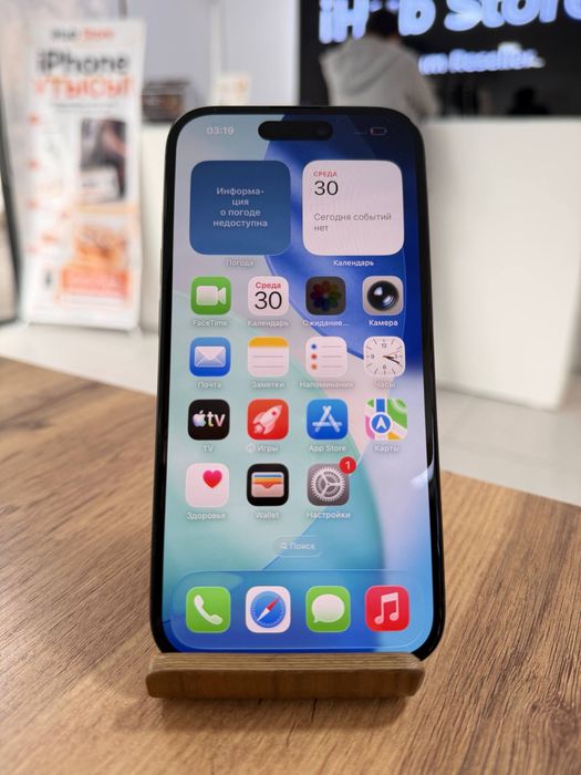 iPhone 15•128GB/100%Черный Айфон 15•128Гб/100%
