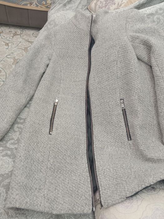 Пальто шерсть в хорошем состоянии б.у размер 46