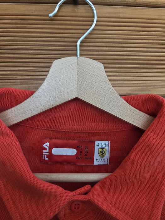 Тениска Fila Ferrari Formula One Vodafone Bridgestone Shell F1 Polo Shirt Men's Size XL