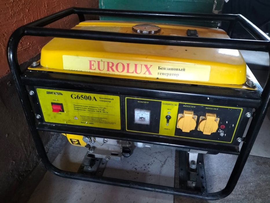 Электро генератор Eurolux G6500А