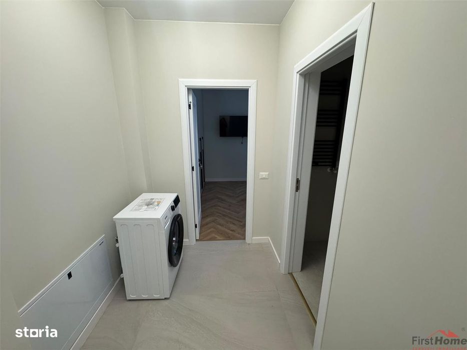 Apartament 2 cam, bloc nou, etaj 1, central, parcare, prima inchiriere