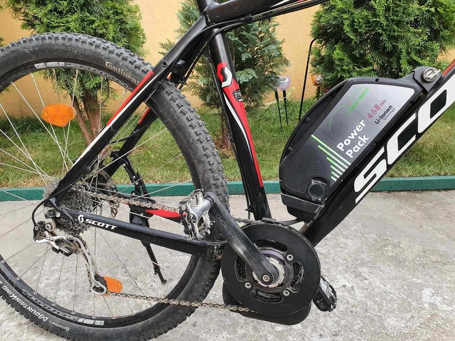 Bicicletă electrică munte / oraș MTB Scott 29" L cu motor Bosch
