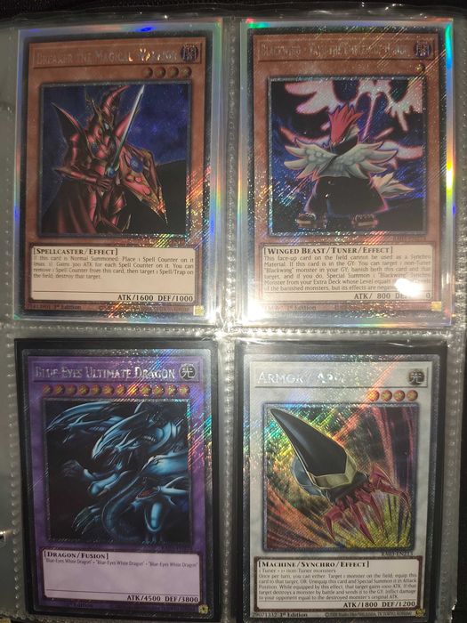 Предлагам yu gi oh foil карти