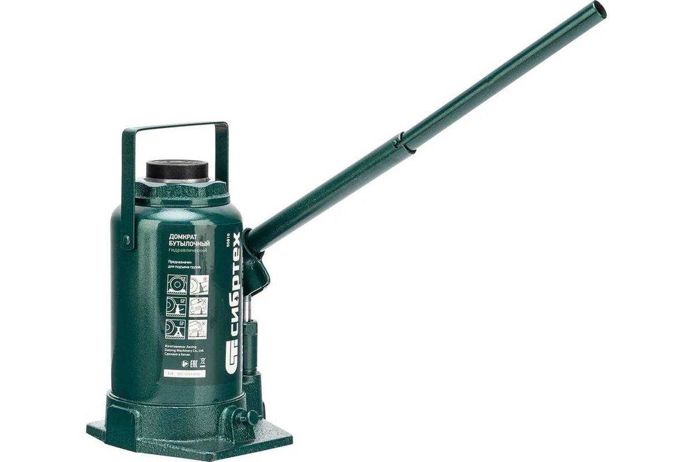 Домкрат гидравлический бутылочный СИБРТЕХ