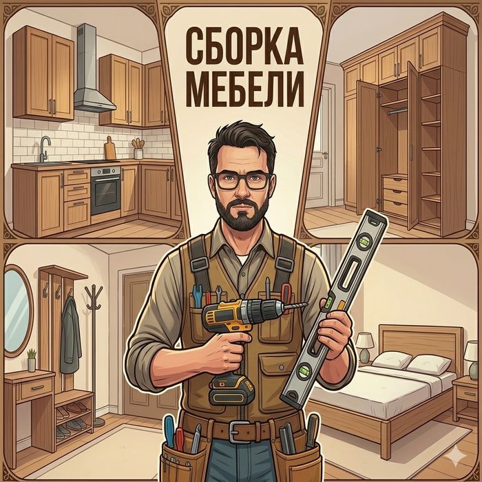 Сборка корпусной мебели