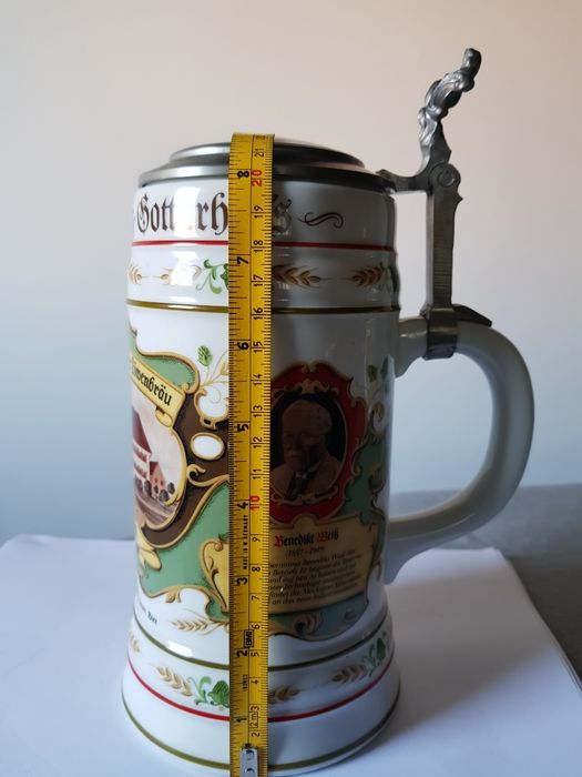 Halbă bere ceramică