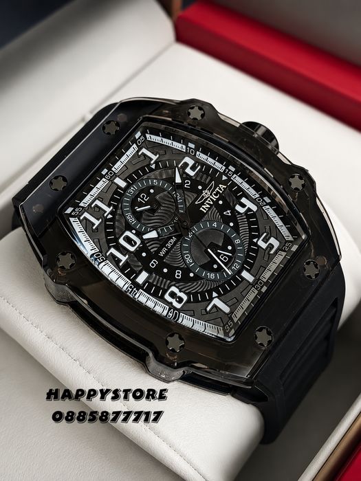 INVICTA Cyclone Black 49 mm, Инвикта нов мъжки часовник