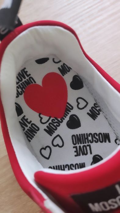 Love Moschino | Adidasi Sport Rosii | Marimea 38