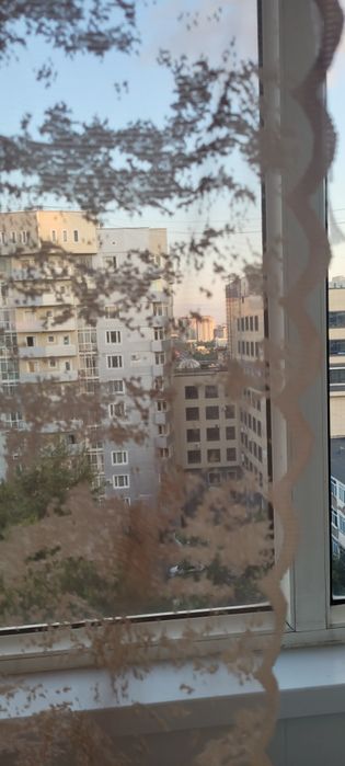 Продам новую тюль Мрамор, беж