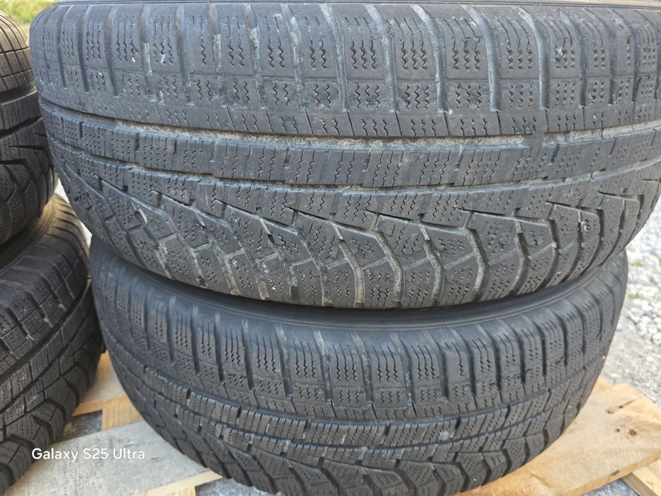 Лети джанти 17ки 5х114.3 Hyundai + зимни гуми 215/60/17 Hankook