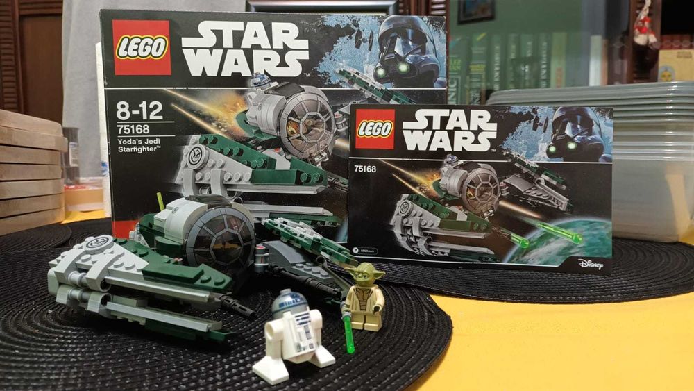 Lego Star Wars 75168 Yoda's Jedi Starfighter cu cutie si instructiuni