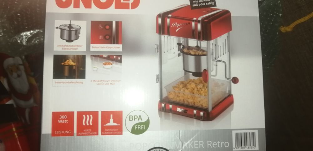 Masina pentru popcorn, 300 W - Unold